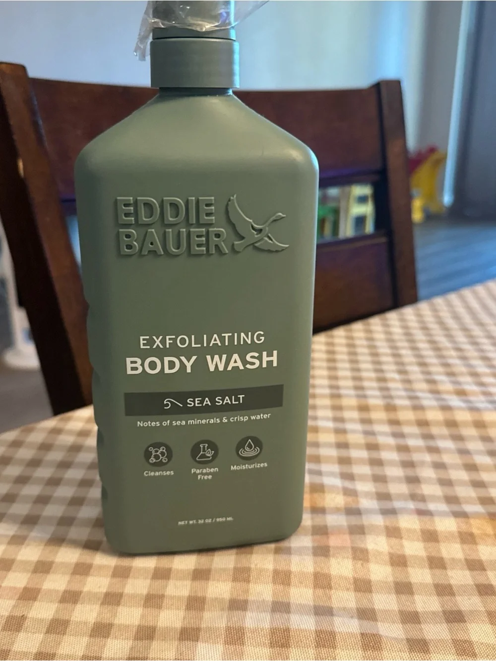 Eddie Bauer Exfoliating Body Wash - Sea Salt - Sage Green